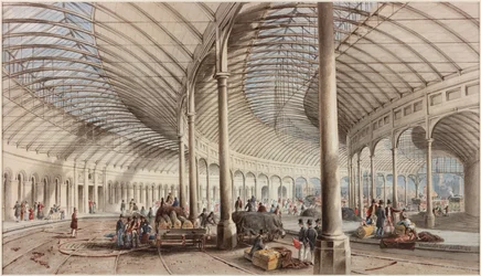 Interior of the Central Station, Newcastle upon Tyne